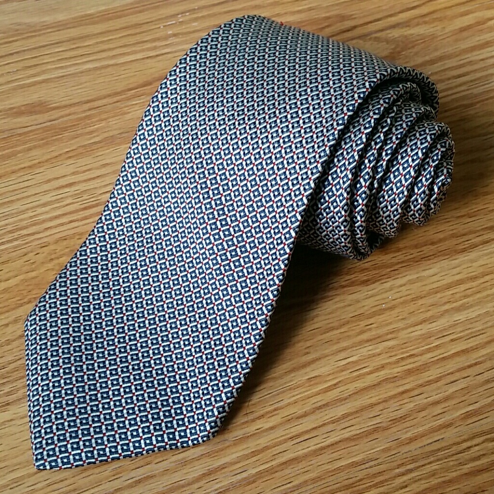 👔Lands End Silk Tie